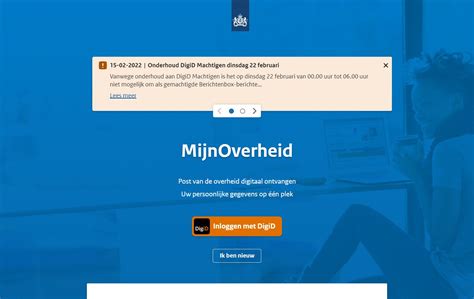 www.mijnoverheid.nl inloggen